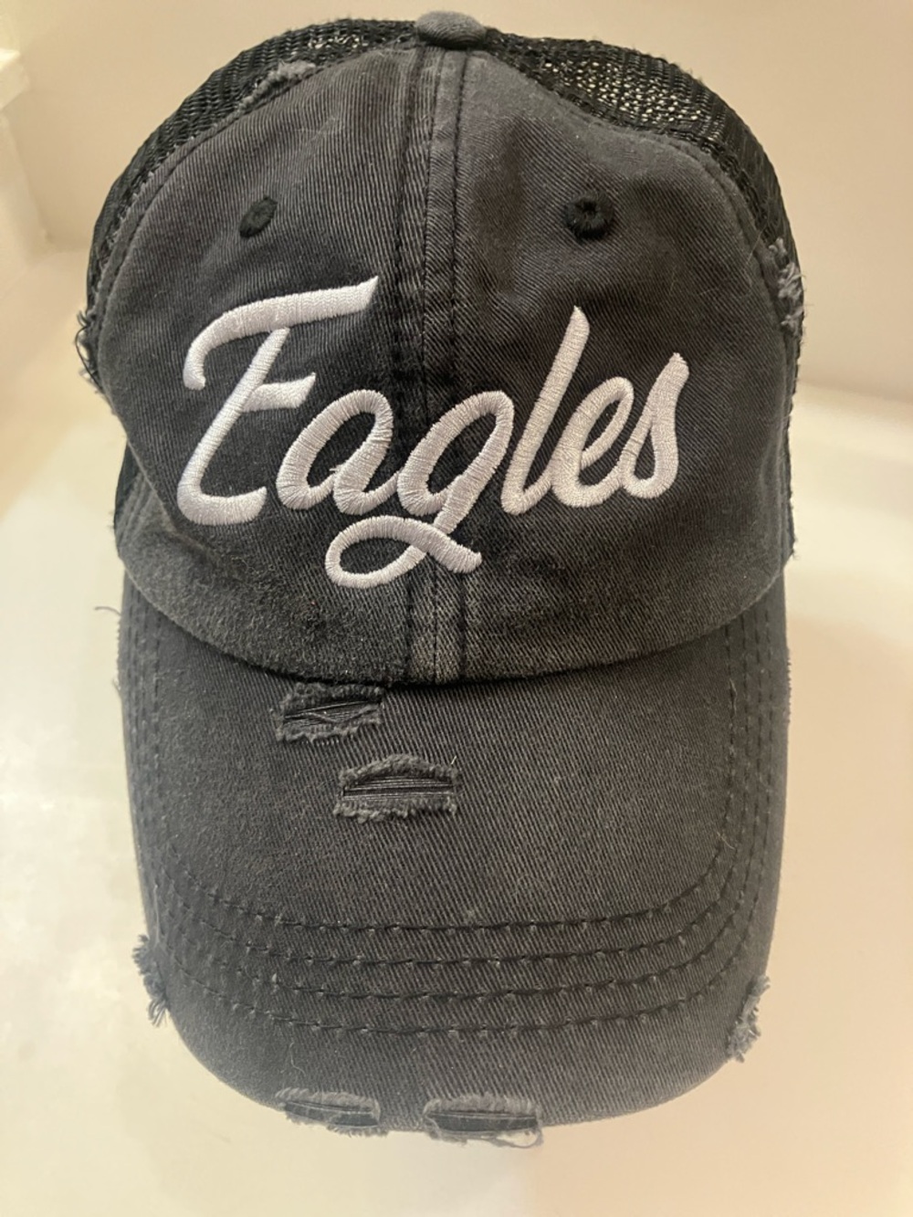 Black Eagles Ponytail Cap